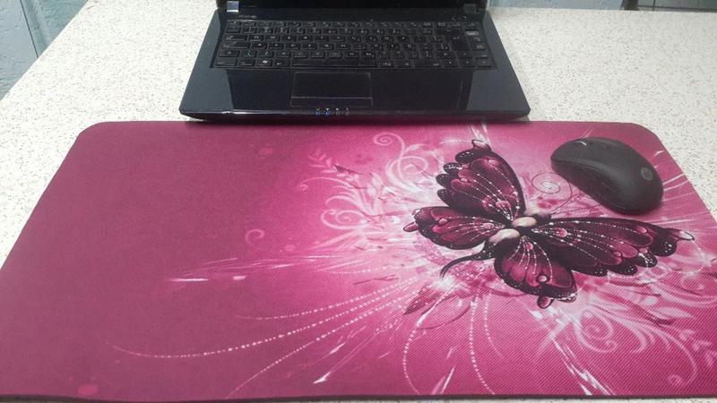 Imagem de Mouse Pad Gamer Borboleta Lilas a Metamorfose (58cm x 30cm)