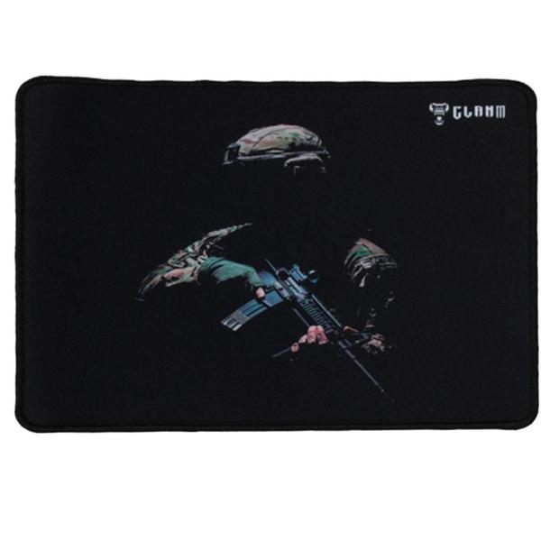 Imagem de Mouse Pad Gamer Com Estampa Borda Costurada em Overlock Para  mais Durabilidade Superfície Micro Weave Tamanho 30X25CM