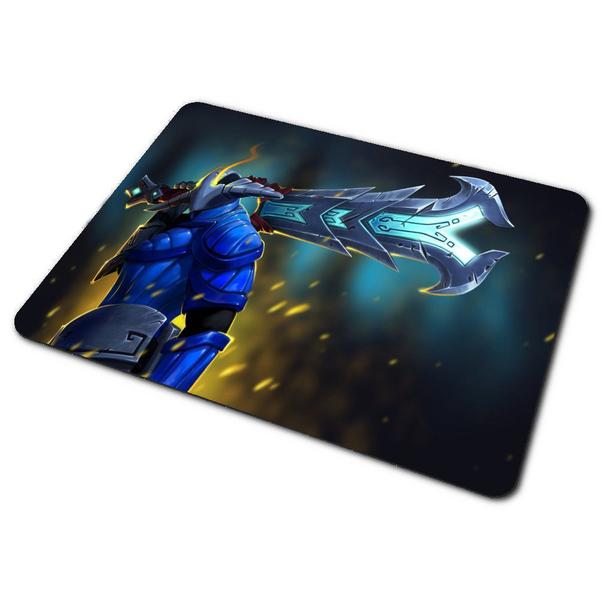 Imagem de Mouse Pad Gamer Dota 2 Pequeno Medida 20x24cm Speed Borracha Natural MP-DT2-01