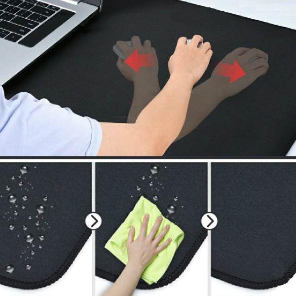 Imagem de Mouse Pad Gamer Emborrachada Superfície Seda 70x30 Mesa Jogo