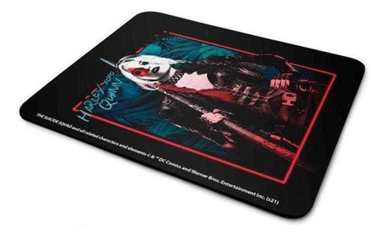 Imagem de Mouse Pad Gamer Esquadrao Suicida Arlequina Harley Quinn Dc