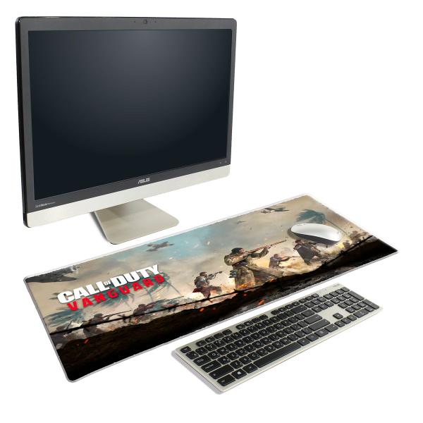 Imagem de Mouse Pad Gamer Extra Grande Para Mouse e Teclado Call Of Du