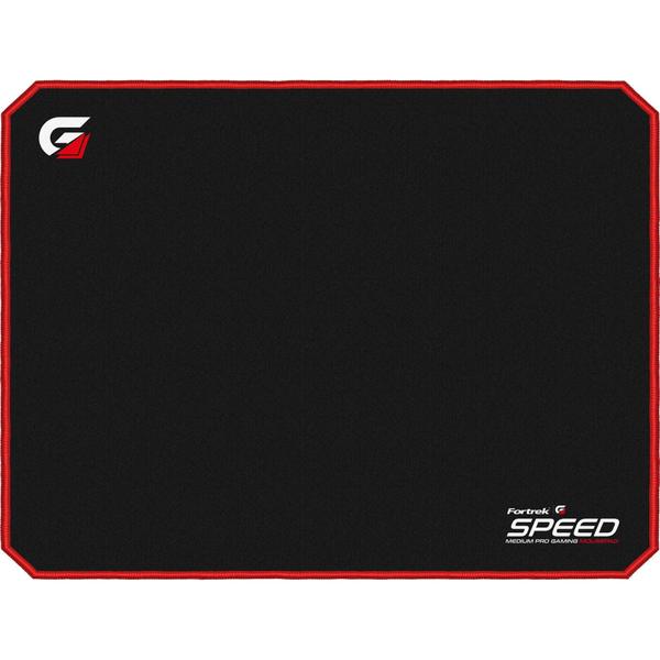 Imagem de Mouse Pad Gamer Fortrek Speed MPG101 Médio (320X240mm) Preto/Vermelho - 72692