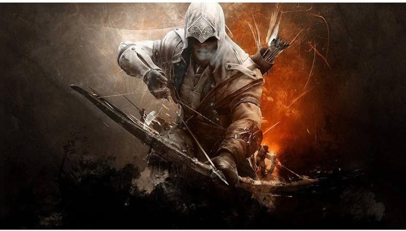 Imagem de MOUSE PAD GAMER GRANDE - 700X350X3mm - ASSASSINO