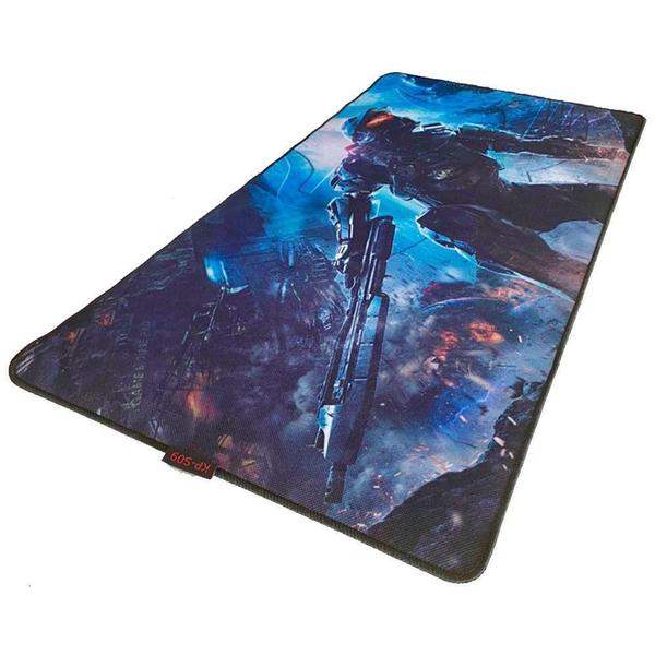 Mouse Pad Gamer Grande 80x40 Anti-estático Kp09 Halo - KNUP Imagem de Mouse Pad Gamer Grande 80x40 Anti-estático Kp09 Halo - KNUP