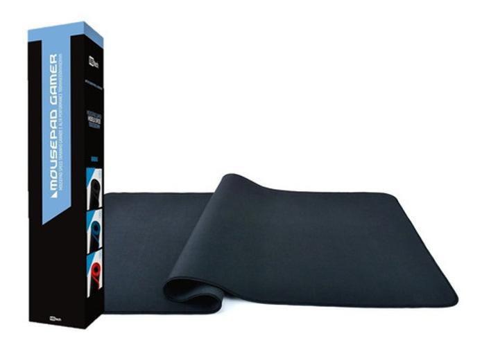 Imagem de Mouse Pad Gamer Grande Speed Reforçada 70 Cm X 35 Cm Preto