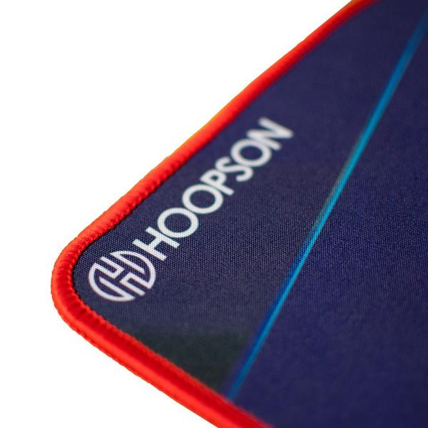 Imagem de Mouse pad gamer hoopson mp-201 speed azul/vermelho 360 x 280 x 3mm 