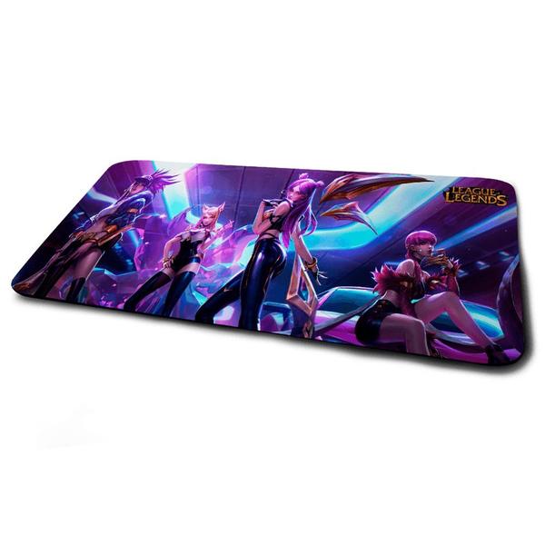 Imagem de Mouse Pad Gamer League of Legends Skins KDA