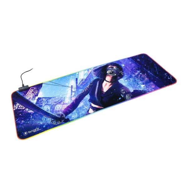 Imagem de Mouse Pad Gamer MP003 Led Bright