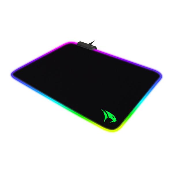 Imagem de Mouse Pad Gamer Naja Viper Pro 365x265mm Preto RGB