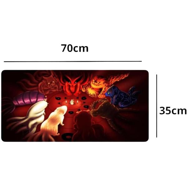 Imagem de Mouse pad gamer naruto bijuus 70cmx35cm