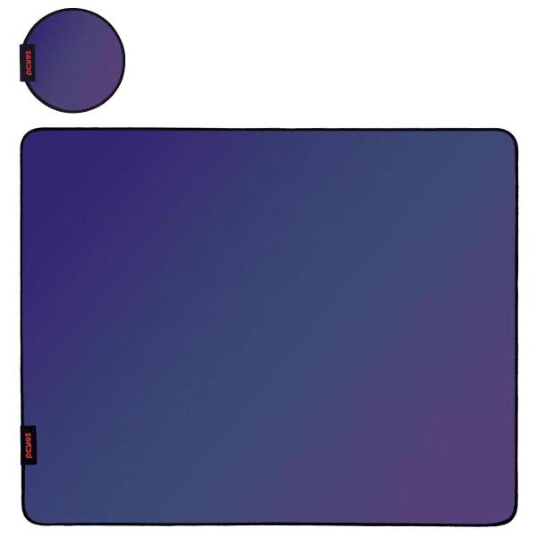 Imagem de Mouse PAD Gamer PCYES Obsidian G4D Purple 500X400MM - Tecido com Infusão de Vidro - PEMPG4D