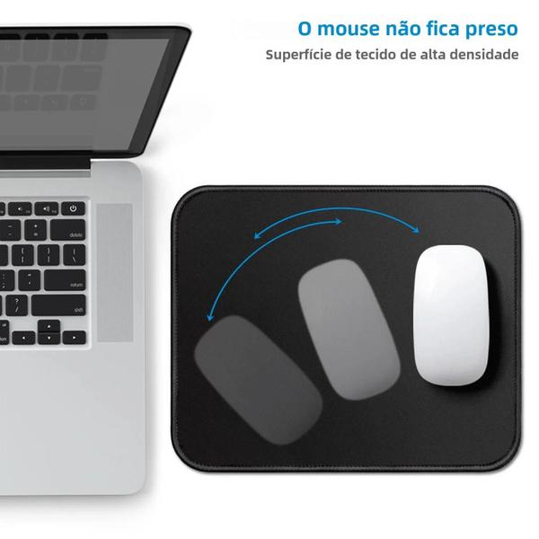 Imagem de Mouse Pad Gamer Pequeno, Lavável e Antiderrapante - Base de Borracha Portátil