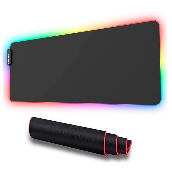 Mouse Pad Gamer Preto 80X30Cm Rgb 7 Cores - Bivena Imagem de Mouse Pad Gamer Preto 80X30Cm Rgb 7 Cores