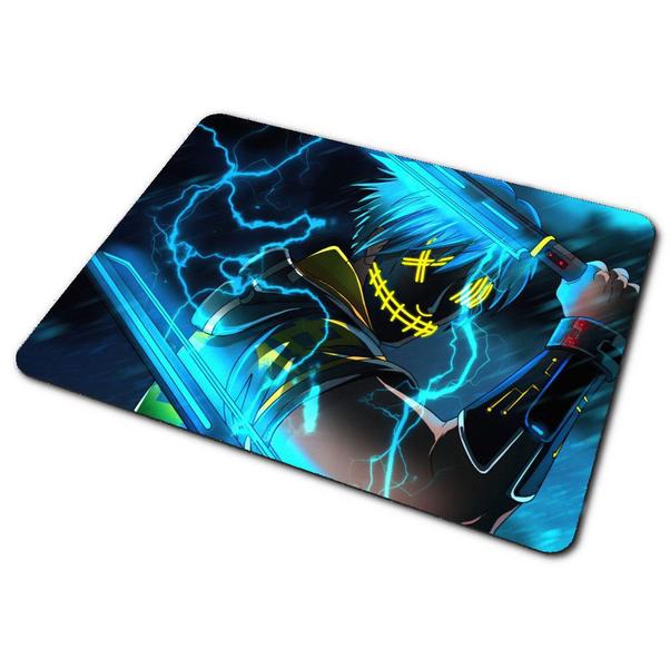 Imagem de Mouse Pad Gamer Speed 20x24cm Emborrachado Antiderrapante Anime Hacker Geek Nerd MSK-05