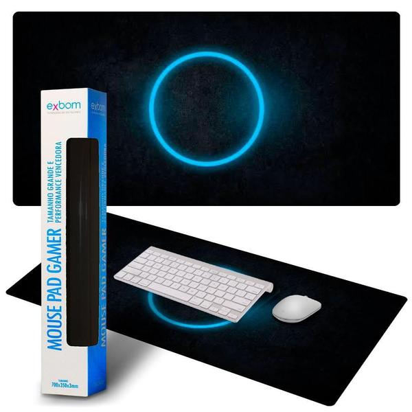 Imagem de MOUSE PAD GAMER SPEED GRANDE 70x35CM  - CIRCULO DE LUZ