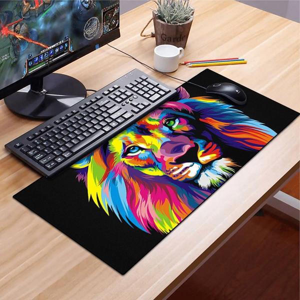 Imagem de MOUSE PAD GAMER SPEED GRANDE 70x35CM  - REI LEAO DA BROAWAY