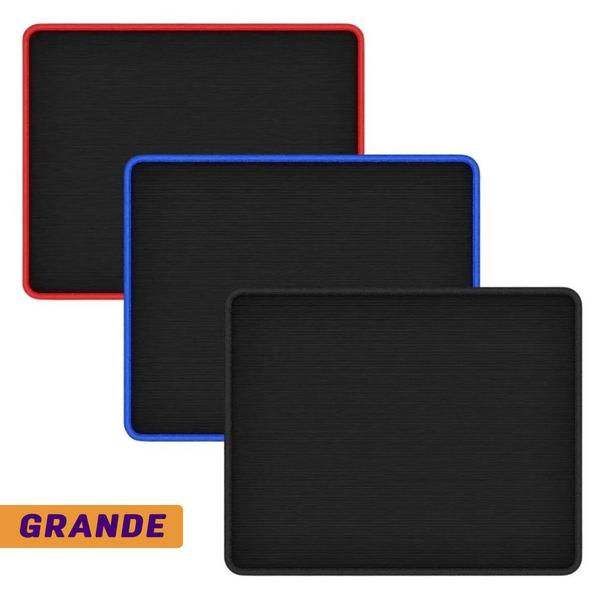 Imagem de Mouse Pad Gamer Speed Premium 27 x 22 cm Antiderrapante Borda Costurada MB Tech 