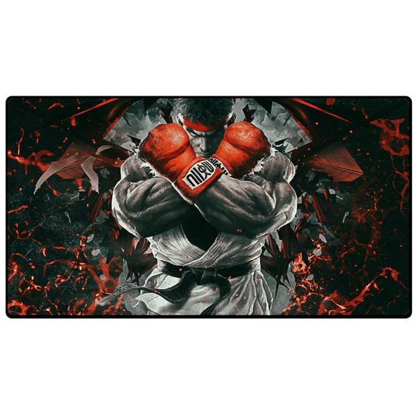 Imagem de MOUSE PAD GAMER STREET FIGHTER GUERREIRO EXBOM 70 CM x 35 CM