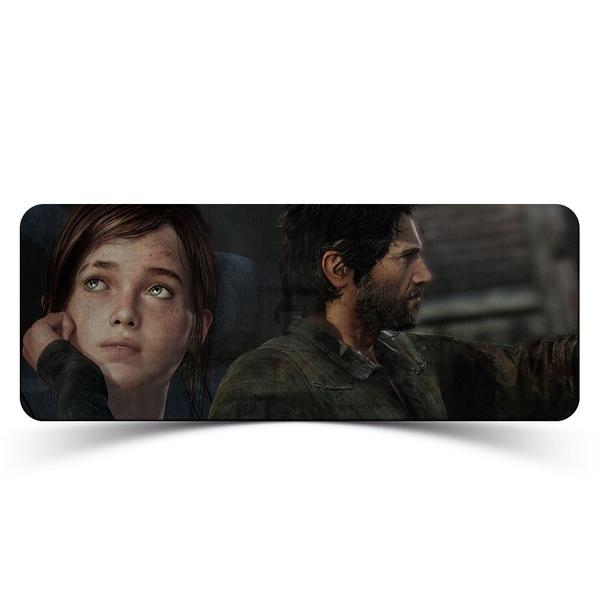 Imagem de Mouse Pad Gamer The Last of Us Ellie e Joel Carro