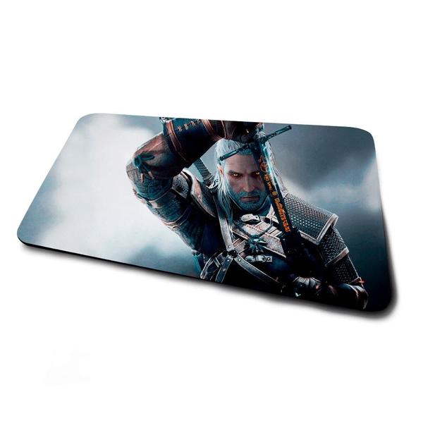 Imagem de Mouse Pad Gamer The Witcher Geralt of Rivia