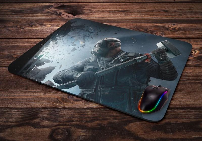 Imagem de Mouse pad Gamer Tom Clancys Rainbow Six MOD1