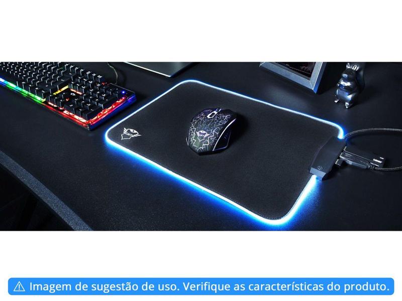 Imagem de Mouse Pad Gamer Trust - GXT 765 Glide RGB