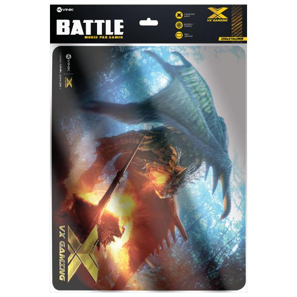 Imagem de Mouse Pad Gamer Vinik Battle 250x210x20mm