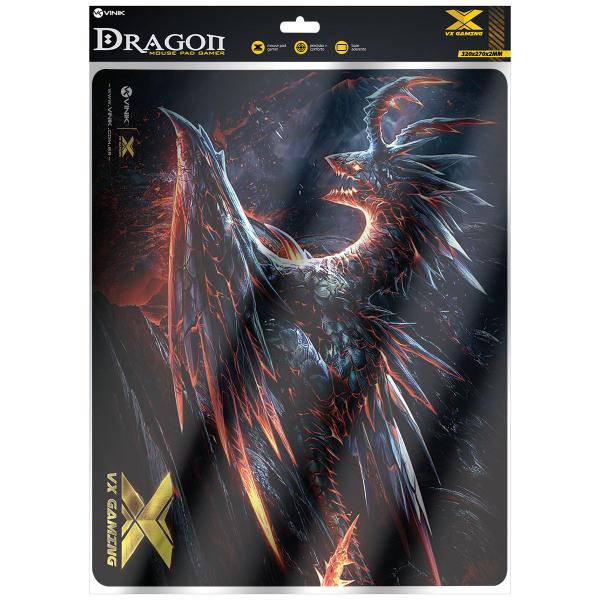 Imagem de Mouse Pad Gamer Vinik Dragon - 320x270x2mm