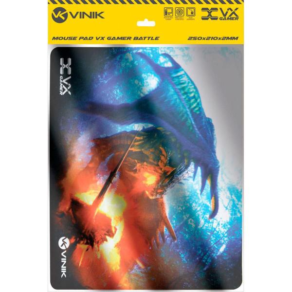 Imagem de Mouse Pad Gamer Vinik Vx Gaming Battle Emborrachada 250Mm