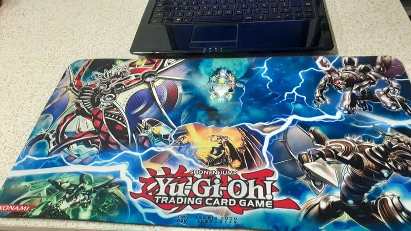 Imagem de Mouse Pad Gamer Yu Gi Oh ! Infernoid em Neoprene (58cm x 3cm)