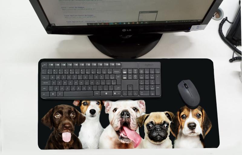 Imagem de Mouse Pad Grande - Linha Pet - Cachorros Amigos 