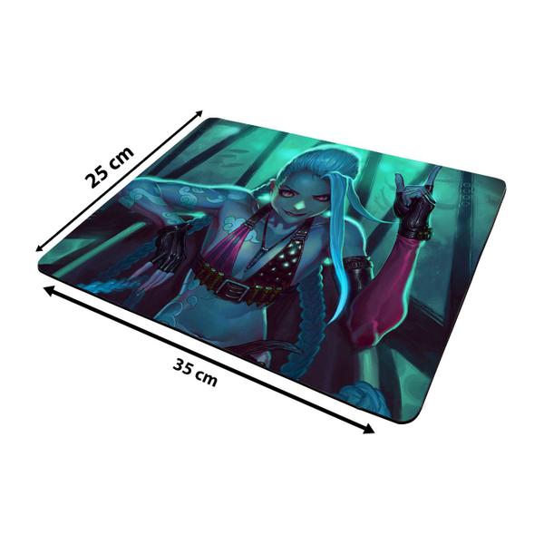 Imagem de Mouse Pad Grande PC Pers. LEAGUE OF LEGENDS LOL JINX 004