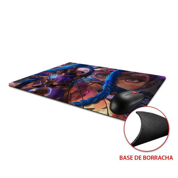 Imagem de Mouse Pad Grande PC Pers. LEAGUE OF LEGENDS LOL JINX 005