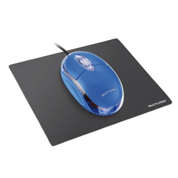 Imagem de Mouse Pad Multilaser AC027 Original - Tecido Com Base De Borracha