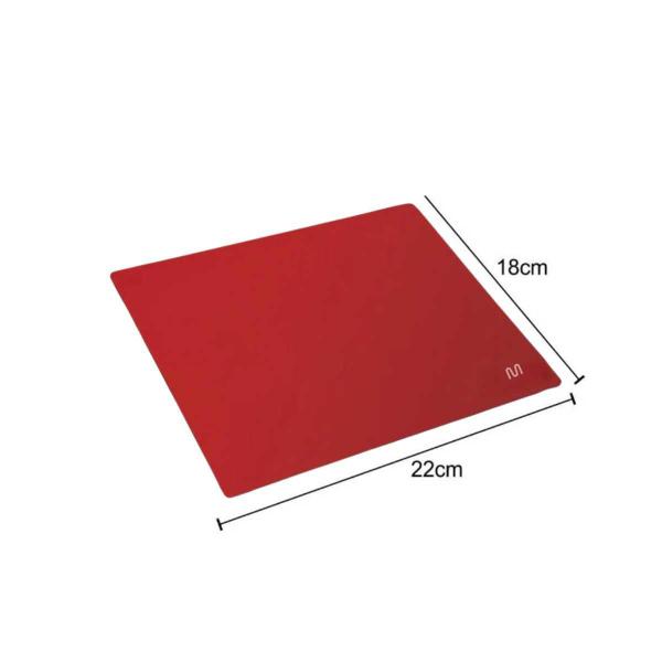 Imagem de Mouse Pad Multilaser Slim Base de Borracha AC066 Vermelho