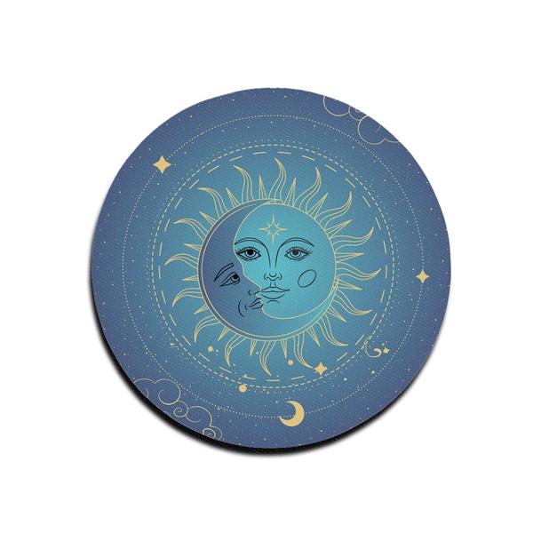 Imagem de Mouse Pad Neoprene 3mm 20x20cm Sol e Lua