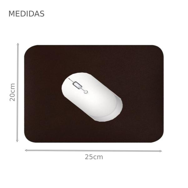 Imagem de Mouse Pad Pequeno 20x20cm Quadrado Slim Antiderrapante Fácil Deslize Tapete De Mesa Office