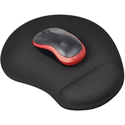 Imagem de Mouse Pad Preto Apoio Computador Pc Notebook Conforto