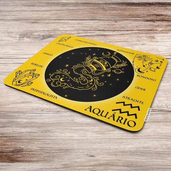 Imagem de Mouse Pad Signos - Aquário