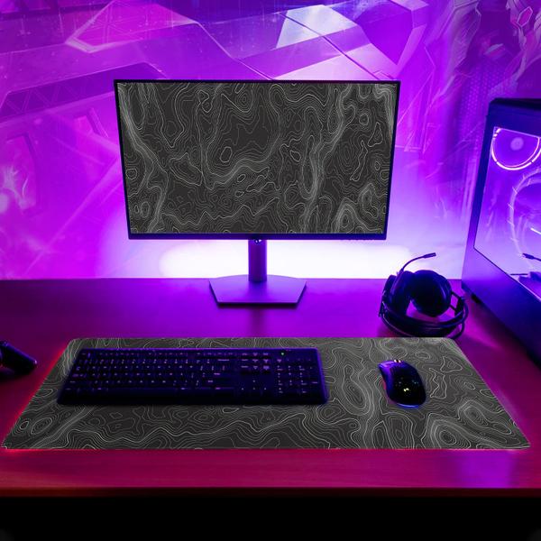 Imagem de Mouse Pad Siski Topographic Contour Extended Big 70x30cm