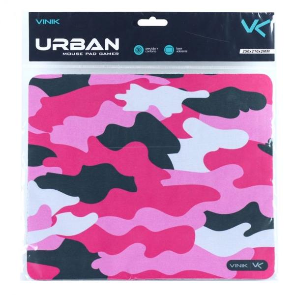 Imagem de Mouse pad urban 250x210x2mm - rosa