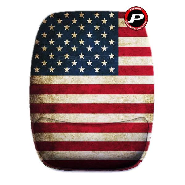 Imagem de Mouse Pad Usa Flag Bandeira Estados Unidos Eua Ergonômico com Apoio de Pulso