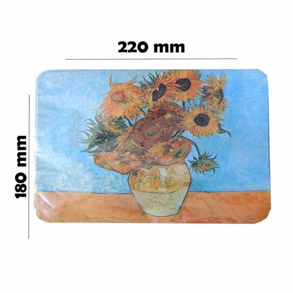 Imagem de Mouse Pad Vazo Tecido 220x180x2mm MP-2218E Exbom