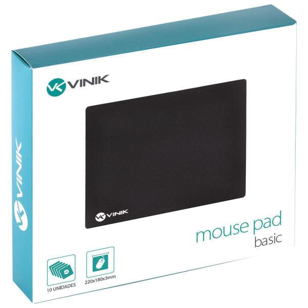 Imagem de Mouse Pad Vinik Basic Preto - Pc / 10