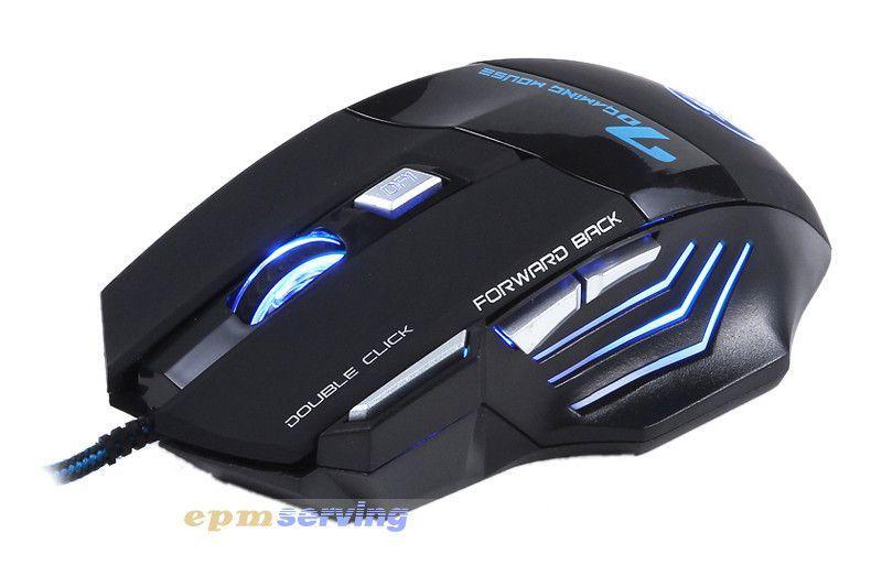 Imagem de Mouse para games 7 botões conexão Usb