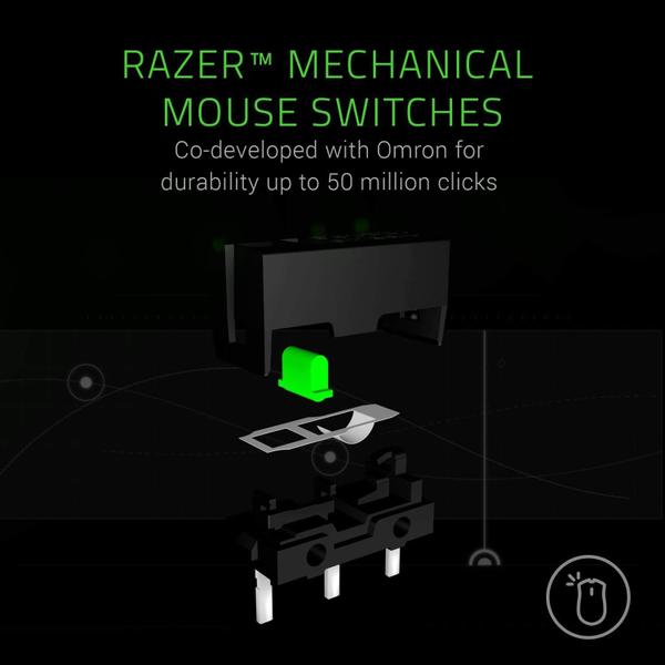 Imagem de Mouse para jogos com fio Razer Mamba Elite com sensor óptico de 16.000 DPI (renovado)