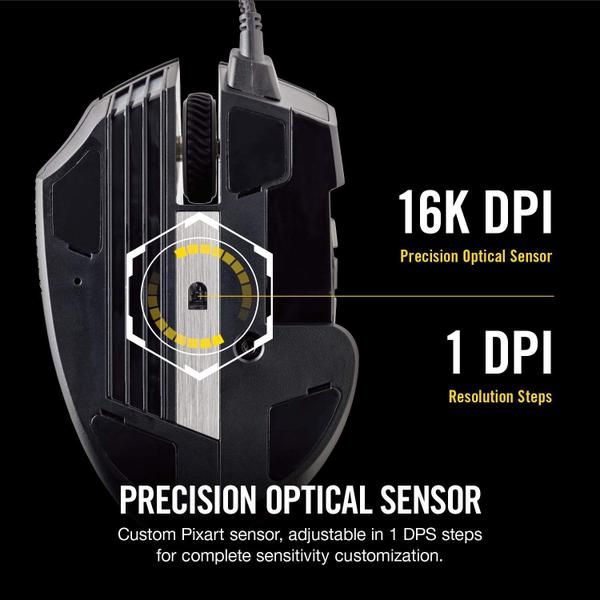 Imagem de Mouse para jogos Corsair Scimitar Pro RGB Optical 16.000 DPI