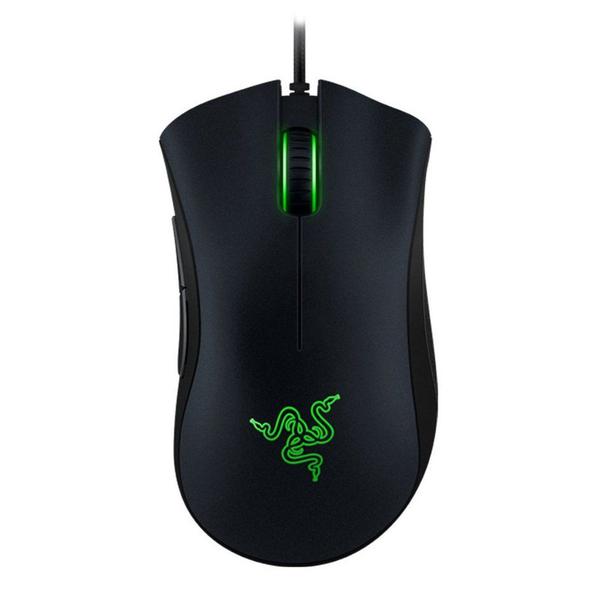 Imagem de Mouse para jogos DeathAdder Chroma multicolorido com fio USB