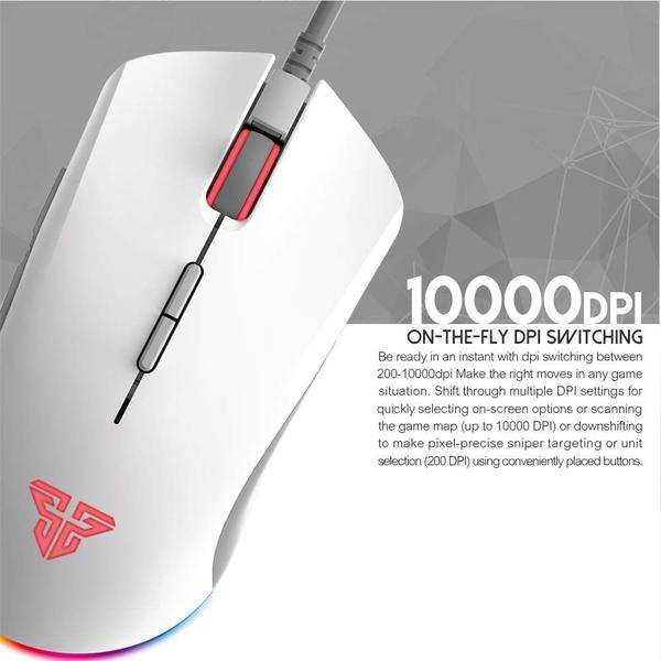 Mouse para jogos FANTECH Blake X17 Advanced Wired 10.000 DPI RGB Imagem de Mouse para jogos FANTECH Blake X17 Advanced Wired 10.000 DPI RGB